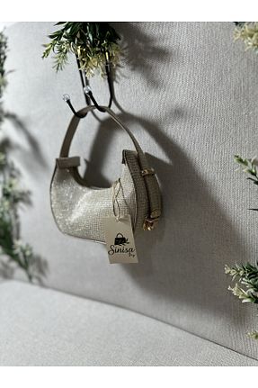کیف دستی زرد زنانه ابعاد کوچک SİNİSA BAG - کد 929748393