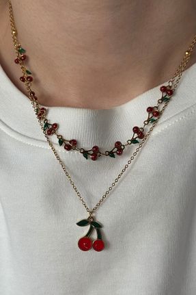 گردنبند استیل ( فولاد ) زرد زنانه استیل (فولاد) Beca Atelier - کد 934415024