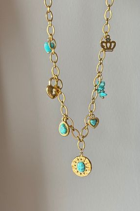 گردنبند استیل ( فولاد ) زرد زنانه استیل (فولاد) Beca Atelier - کد 934414116