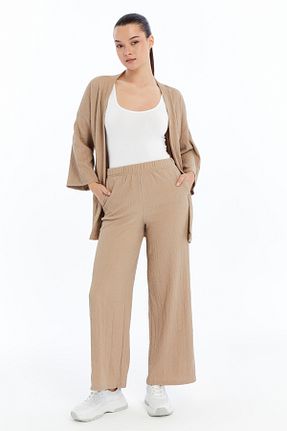 ست بالاتنه و پائین تنه رنگی زنانه بافت Maison La Femme - کد 932651862