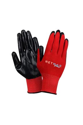دستکش کار قرمز NETMAR - کد 934421511