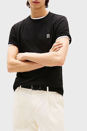 تیشرت مشکی مردانه رگولار Tommy Hilfiger - کد 934423186