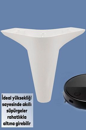 پایه مبل سفید Badem10 - کد 934455090