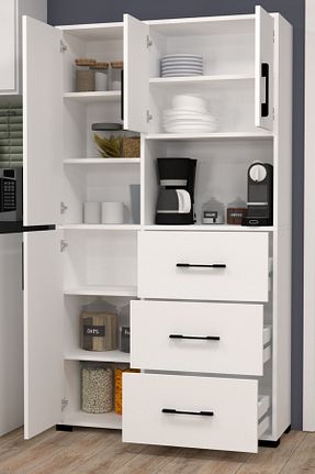 کابینت چند منظوره سفید Suntalam MOBİLİQUE - کد 934458104