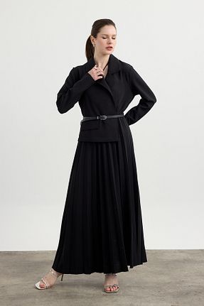 لباس حجاب مشکی زنانه Relaxed Birgül Bektaş - کد 684202950
