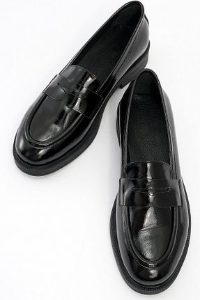 کفش کژوال مشکی زنانه چرم خالص GRADA - کد 934481362