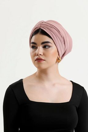 کلاه شنای حجاب صورتی زنانه ladrans - کد 849148354