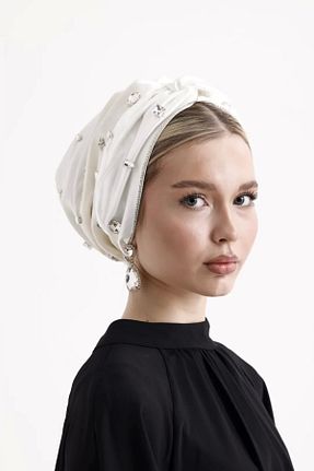 کلاه شنای حجاب نباتی زنانه ladrans - کد 848462203