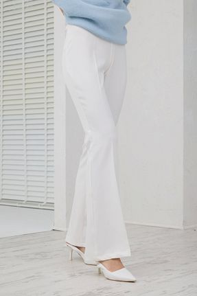 شلوار رنگی زنانه پاچه اسپانیولی ladrans - کد 934491310