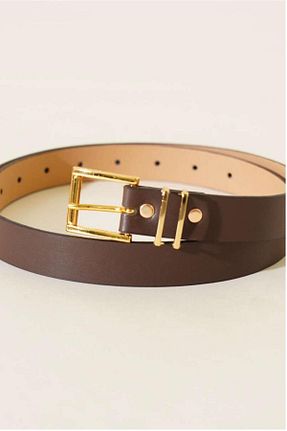 کمربند قهوه ای زنانه چرم مصنوعی Desre Moda - کد 934494815