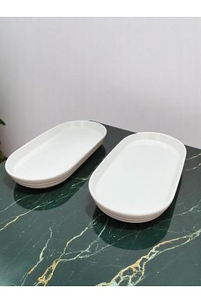 بشقاب سفید سرامیک ALCE - کد 934506992