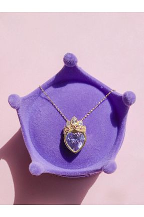 گردنبند نقره طلائی زنانه 925 عیار Reorah Collection - کد 464919923