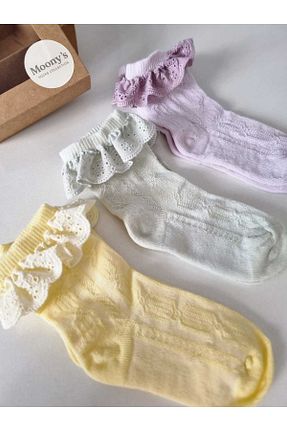 جوراب رنگی بچه گانه پنبه ای Moonys Socks Collection - کد 934522003