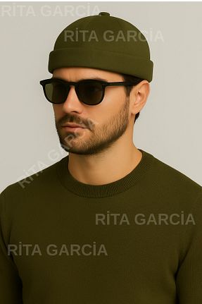 کلاه خاکی زنانه پنبه ای Ritagarcia - کد 243894650
