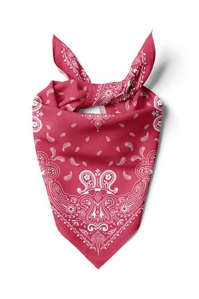 باندانا نارنجی پنبه ای DSCARF - کد 845877985