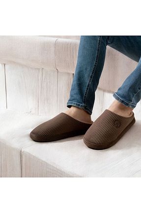 دمپائی قهوه ای مردانه پارچه ای redtan - کد 935570382