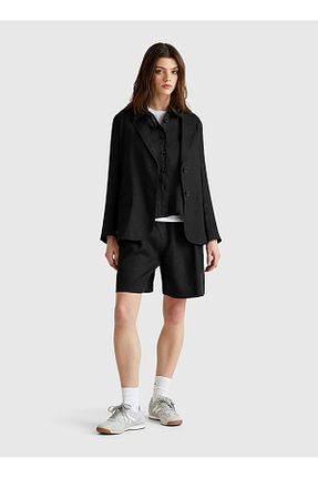 شلوارک و برمودا مشکی زنانه Benetton - کد 934539422
