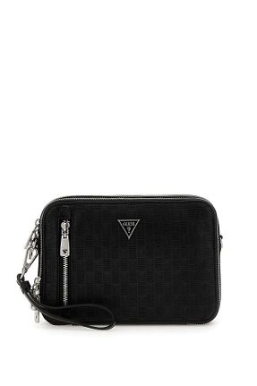 کیف پستچی مشکی مردانه Guess - کد 934537062