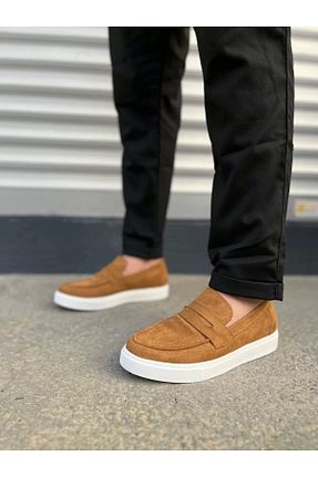 کفش کلاسیک رنگی مردانه پاشنه کوتاه (1 - 4 سانتی متر) BİCANS - کد 934606856