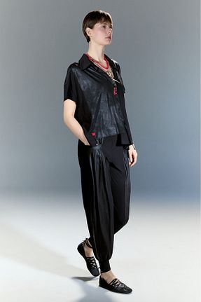 کت مشکی زنانه اورسایز LAMANTE - کد 934603931