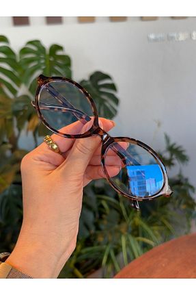 عینک محافظ نور آبی قهوه ای زنانه 67 funeyes - کد 893722620