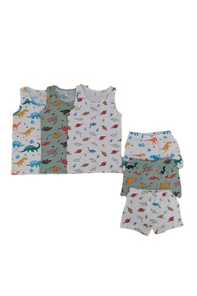 ست لباس زیر قرمز بچه گانه elmas kids - کد 897098735