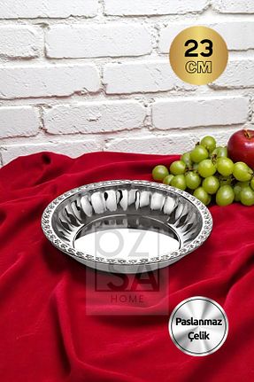 بشقاب استیل ضد زنگ ÖzSa Home - کد 327826413