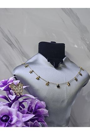 گردنبند استیل ( فولاد ) رنگی زنانه استیل (فولاد) MODA - کد 934641523