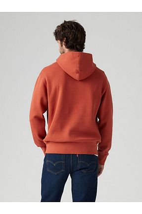 سوئیشرت قرمز مردانه ساده Levi