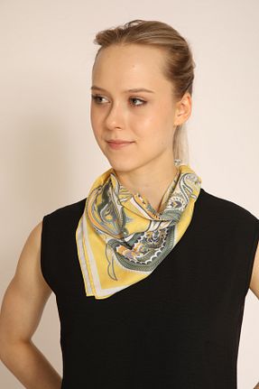 دستمال گردن رنگی زنانه پلی استر BERCHEM SCARF - کد 934708169