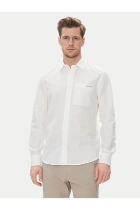 پیراهن سفید مردانه رگولار Calvin Klein - کد 927583139
