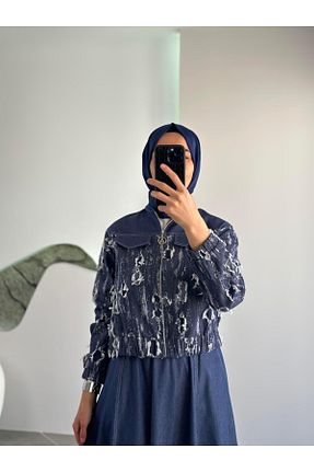 ست بالاتنه و پائین تنه سرمه ای زنانه رگولار Armine - کد 934794544