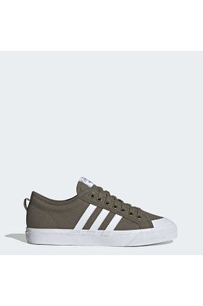 کفش اسنیکر خاکی مردانه بند دار adidas - کد 771536170