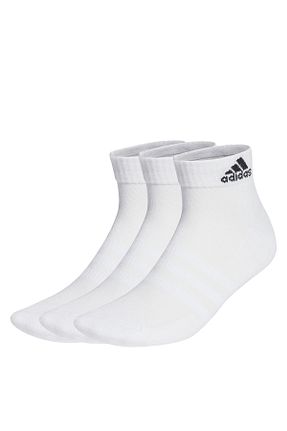 جوراب سفید زنانه پنبه ای adidas - کد 789838587
