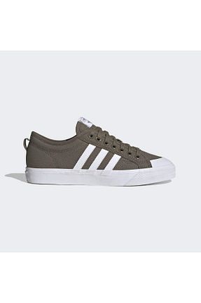 کفش اسنیکر خاکی مردانه بند دار adidas - کد 771536170