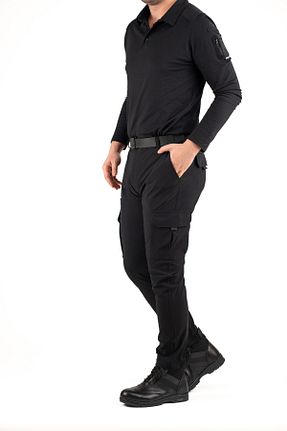 شلوار مشکی زنانه لیکرا NkyÜniforma - کد 934798490