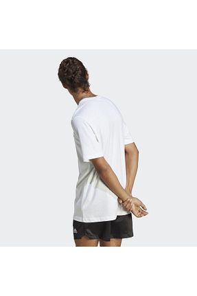تیشرت اسپرت سفید مردانه رگولار adidas - کد 471681225