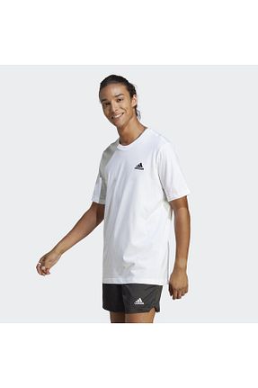 تیشرت اسپرت سفید مردانه رگولار adidas - کد 471681225