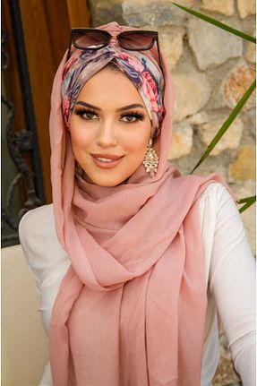 کلاه شنای حجاب صورتی زنانه Aişe Tesettür - کد 713226577
