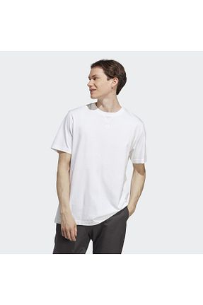 تیشرت سفید مردانه اورسایز adidas - کد 838663159