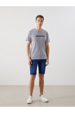 شلوارک و برمودا رنگی مردانه Skinny LC Waikiki - کد 941017650