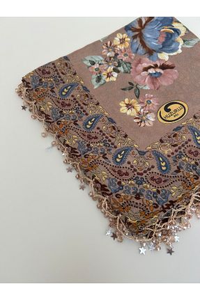 روسری رنگی پنبه ای Sümeyye çeyiz - کد 934839360