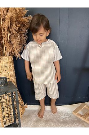 ست نوزادی نباتی بچه گانه پنبه ای BAHNUR - کد 936059218