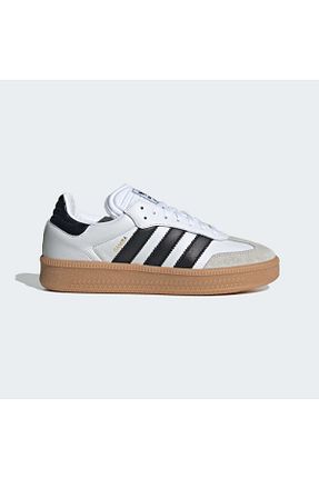 کفش اسنیکر سفید زنانه بند دار adidas - کد 838683409