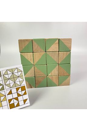 اسباب بازی چوبی سبز Wooden Toys - کد 936082918