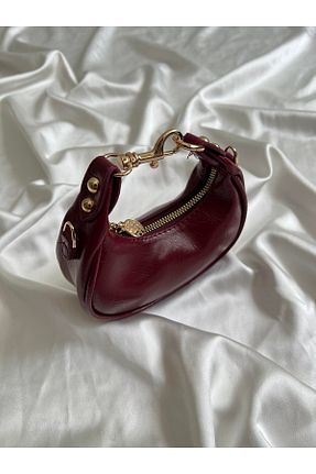 کیف دستی زرشکی زنانه ابعاد کوچک EBROU - کد 934406038