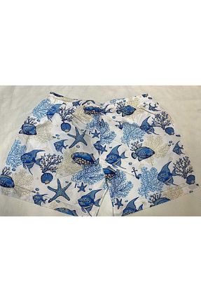 شلوارک ساحلی سایز بزرگ سفید مردانه OUTLETSTORE - کد 936072907