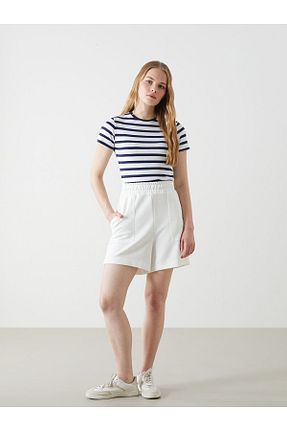 شلوارک و برمودا نباتی زنانه LC Waikiki - کد 936081907