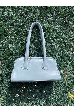 کیف دوشی آبی زنانه چرم مصنوعی MossyBag - کد 934900439