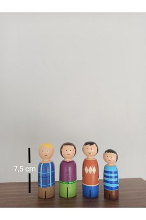 اسباب بازی چوبی رنگی Gepettonine - کد 936085379